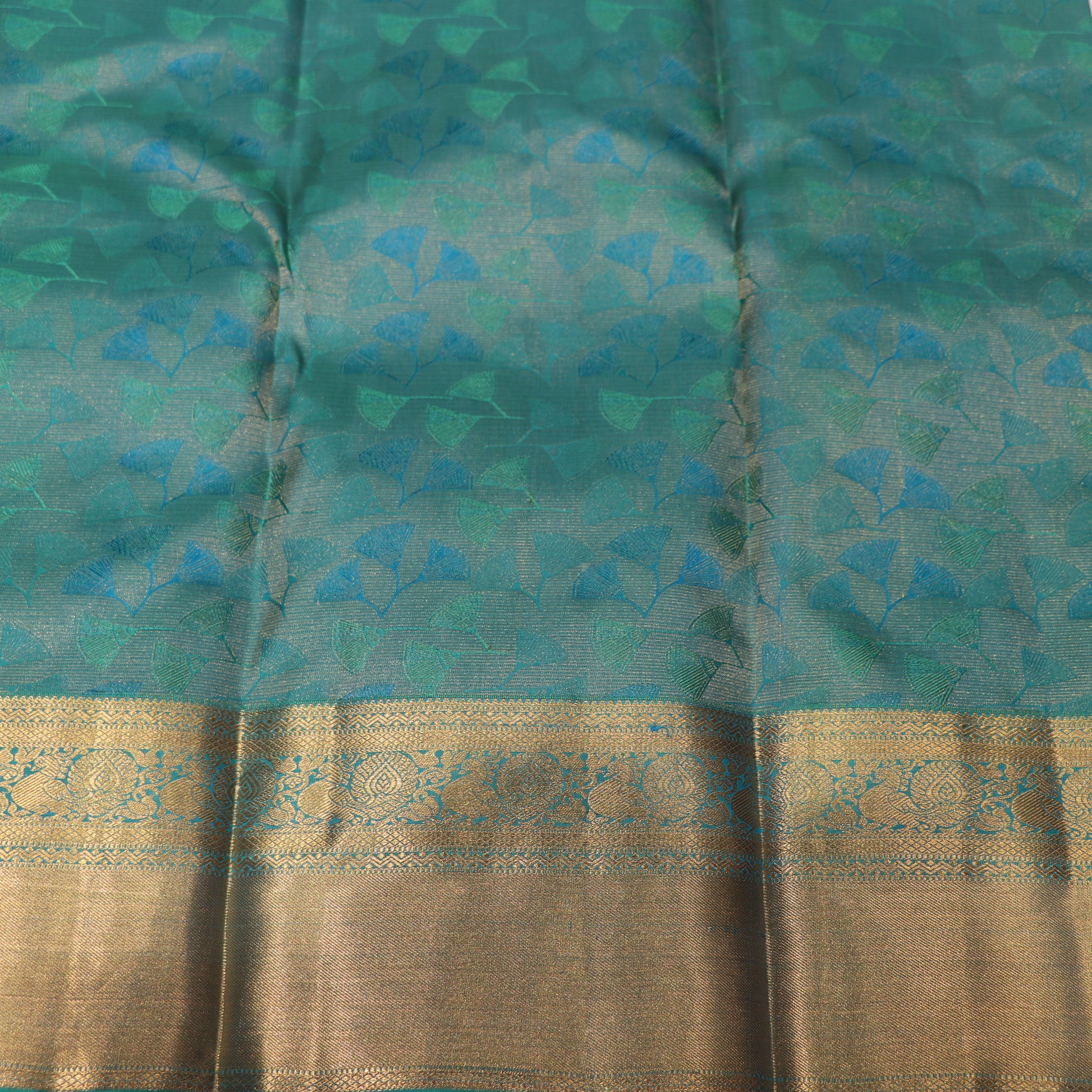 Pure Silk Saree  Ramar  Green Colour - Vaishali Silks