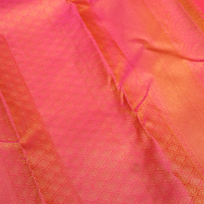 Pure Silk Saree  Pink Colour - Vaishali Silks