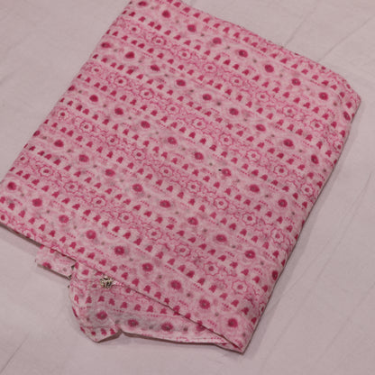 Kurti  Set Baby Pink Colour - Vaishali Silks