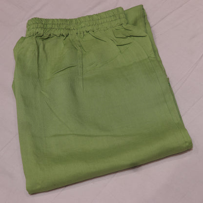 Kurti  Set Olive Green  COlour - Vaishali Silks
