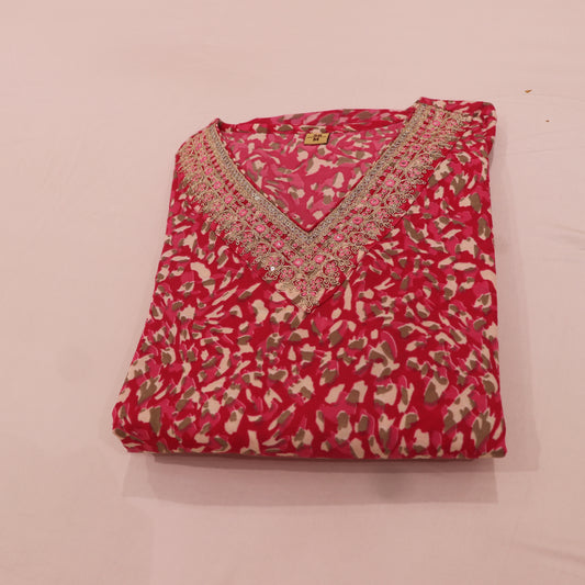Cotton Pink colour - Vaishali Silks