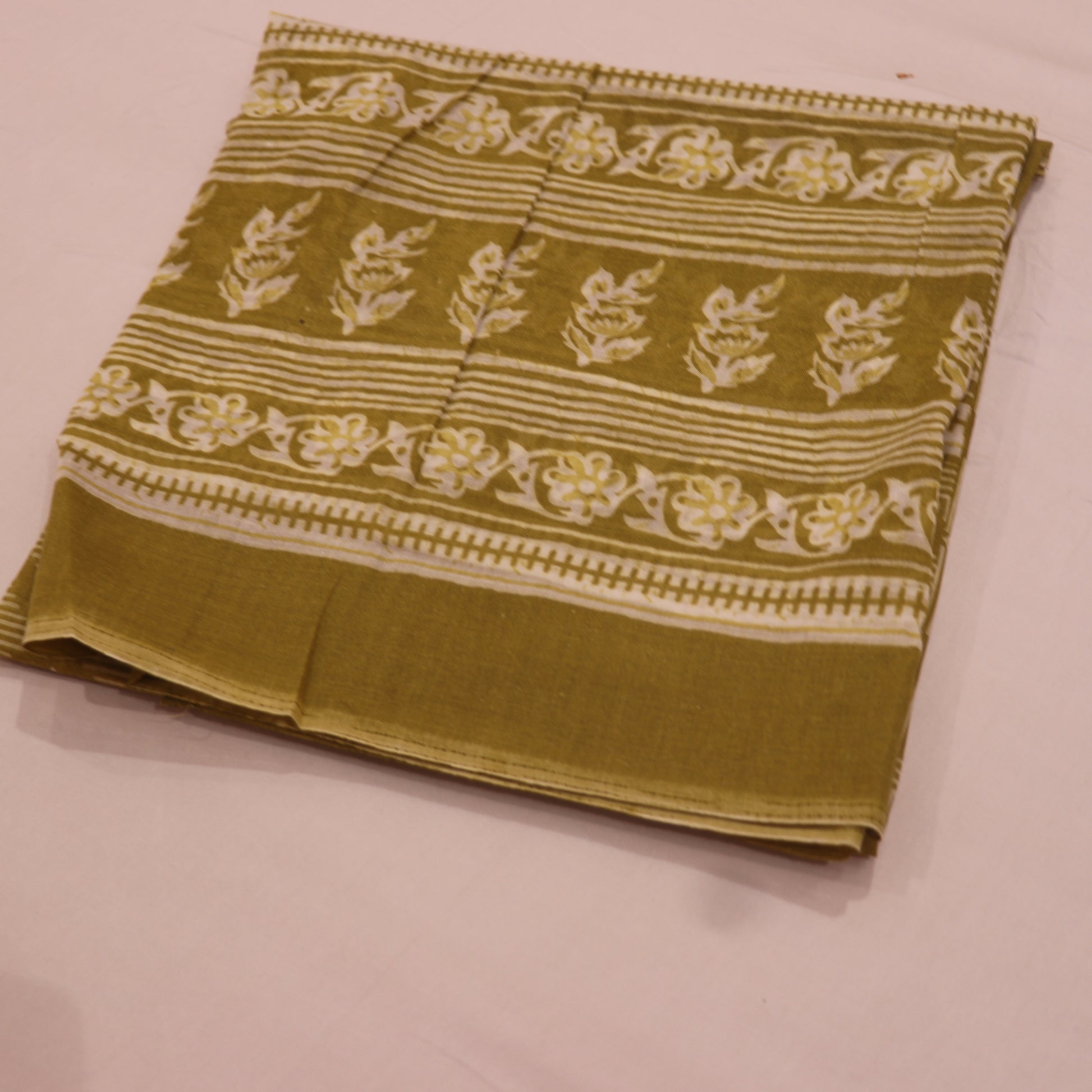 Kurti Set Olive  Green Colour - Vaishali Silks