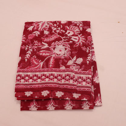 Kurti Set Dark Pink  colour - Vaishali Silks