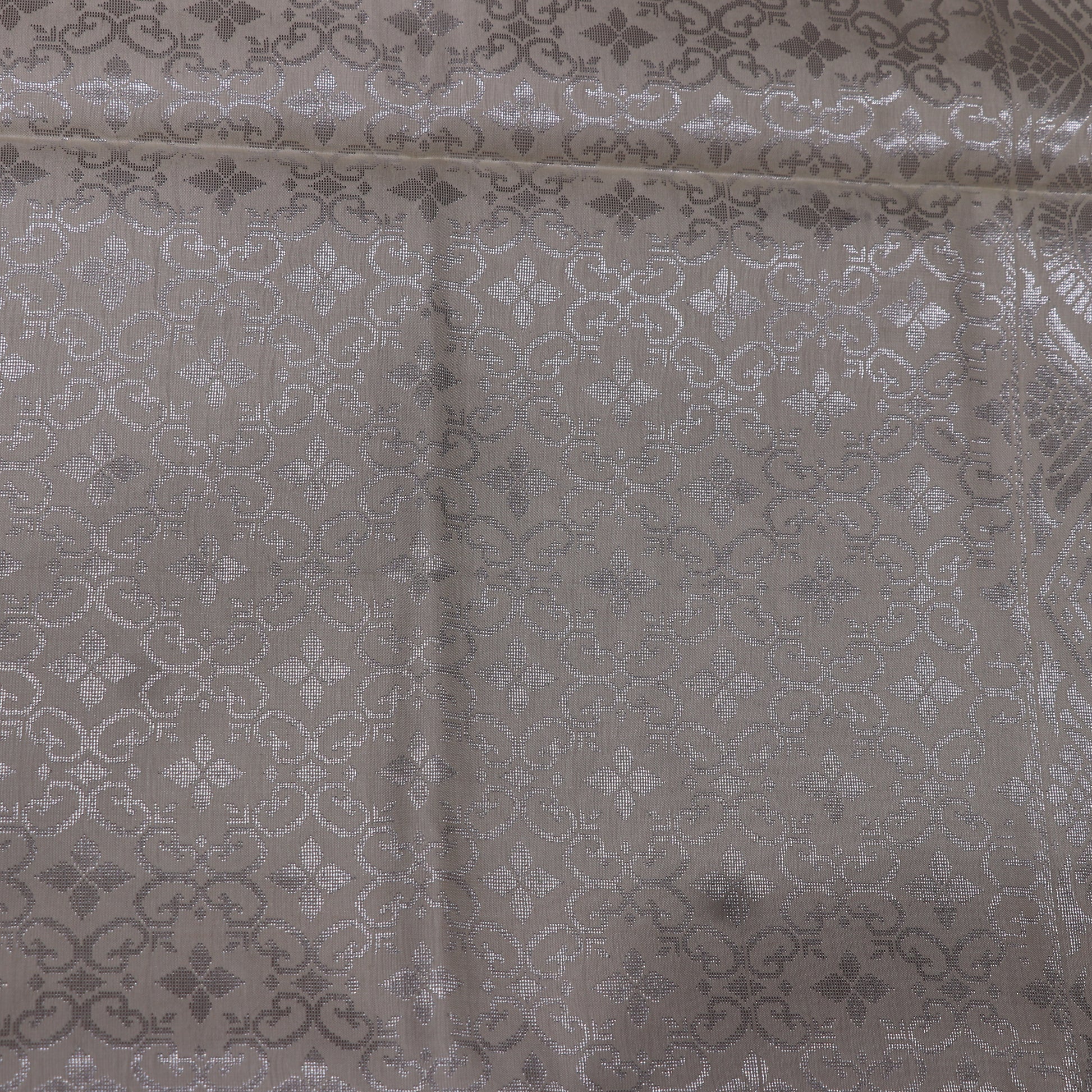 Semi Silk Saree Ligth  Peach  Colour - Vaishali Silks
