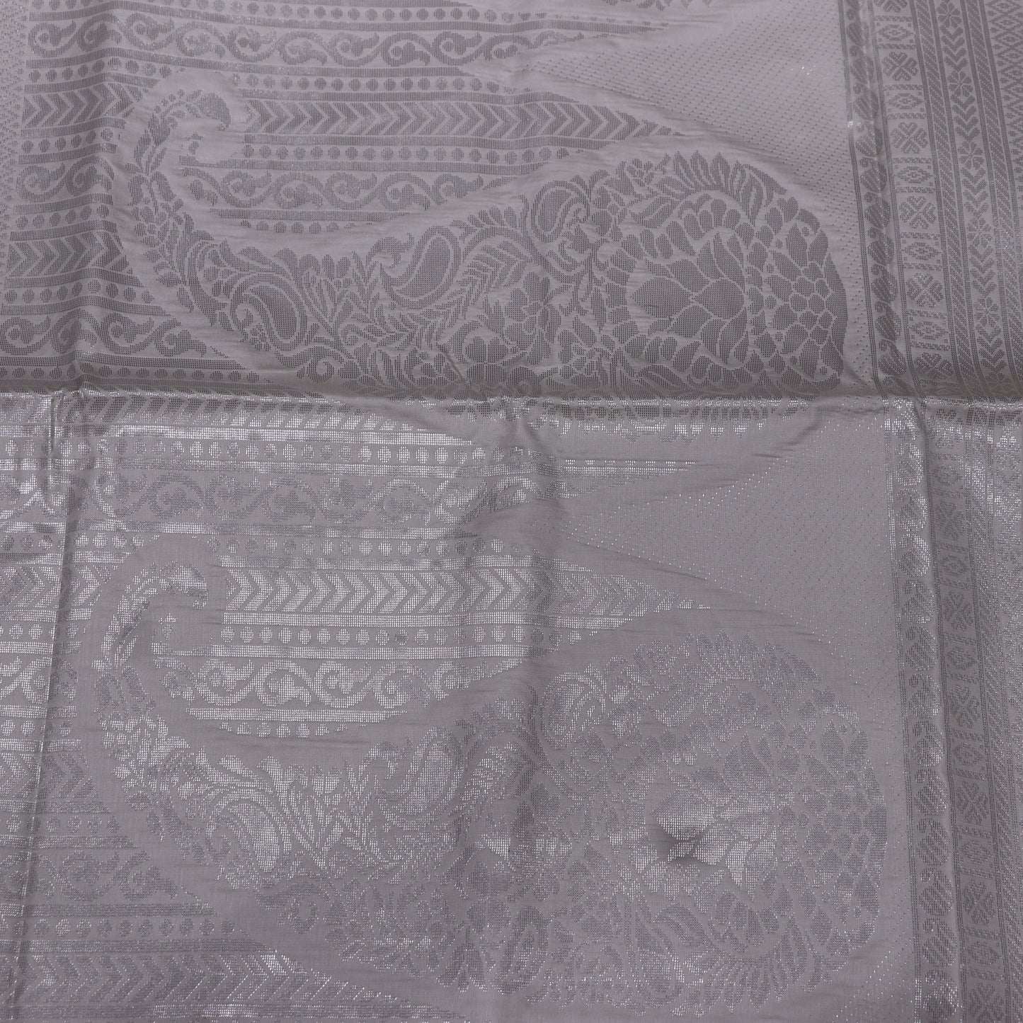 Semi Silk Saree  Violet Colour - Vaishali Silks