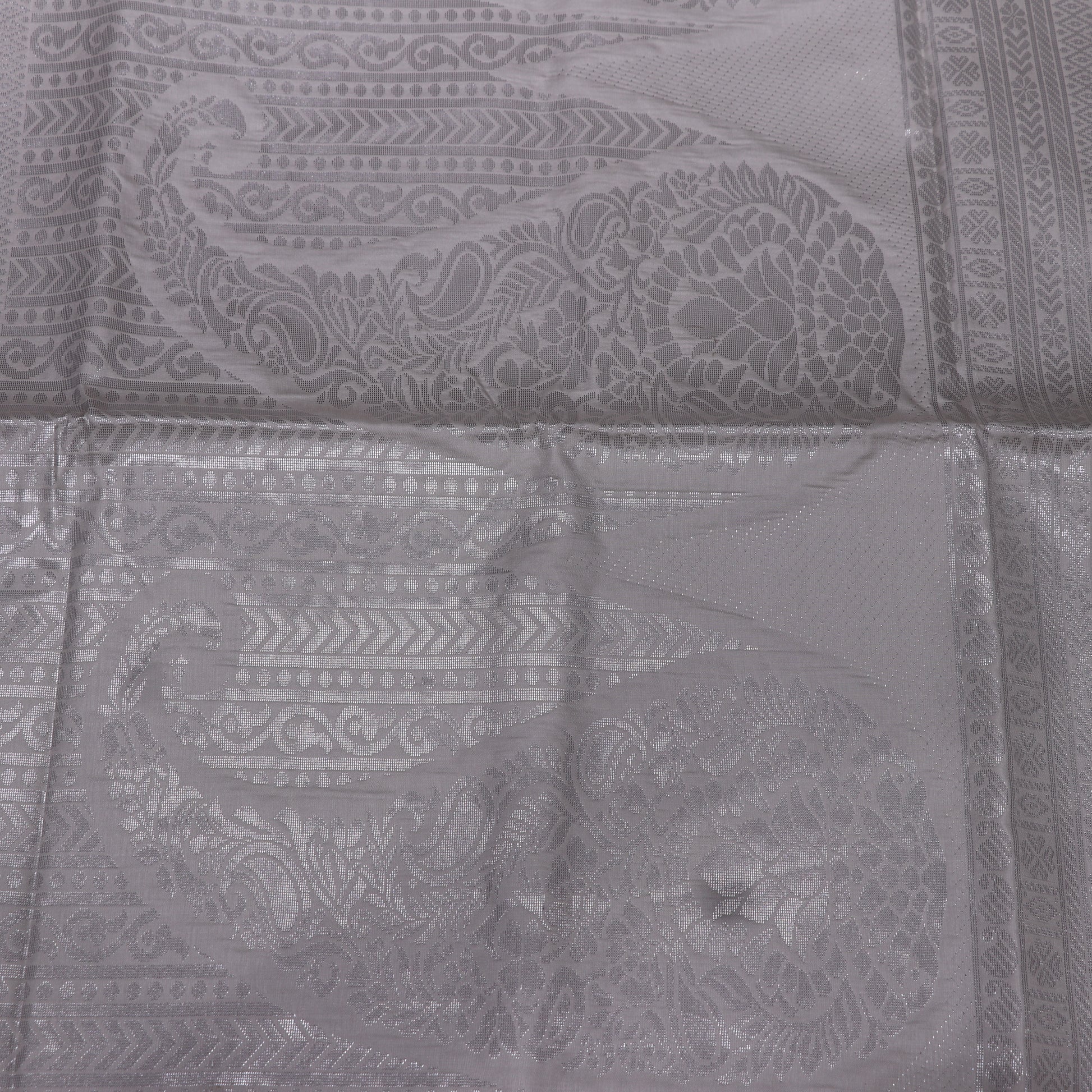 Semi Silk Saree  Violet Colour - Vaishali Silks