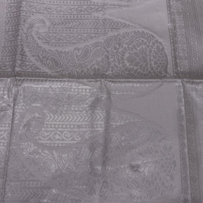 Semi Silk Saree  Violet Colour - Vaishali Silks