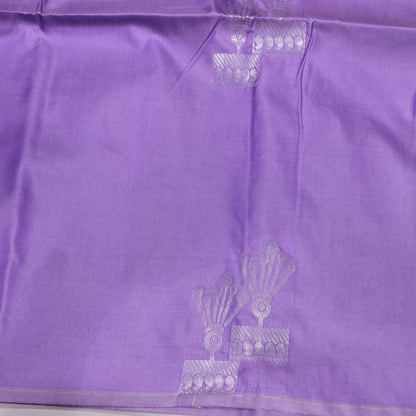 Semi Silk Saree  Violet Colour - Vaishali Silks