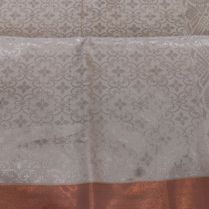 Semi Silk Saree Blue Colour - Vaishali Silks