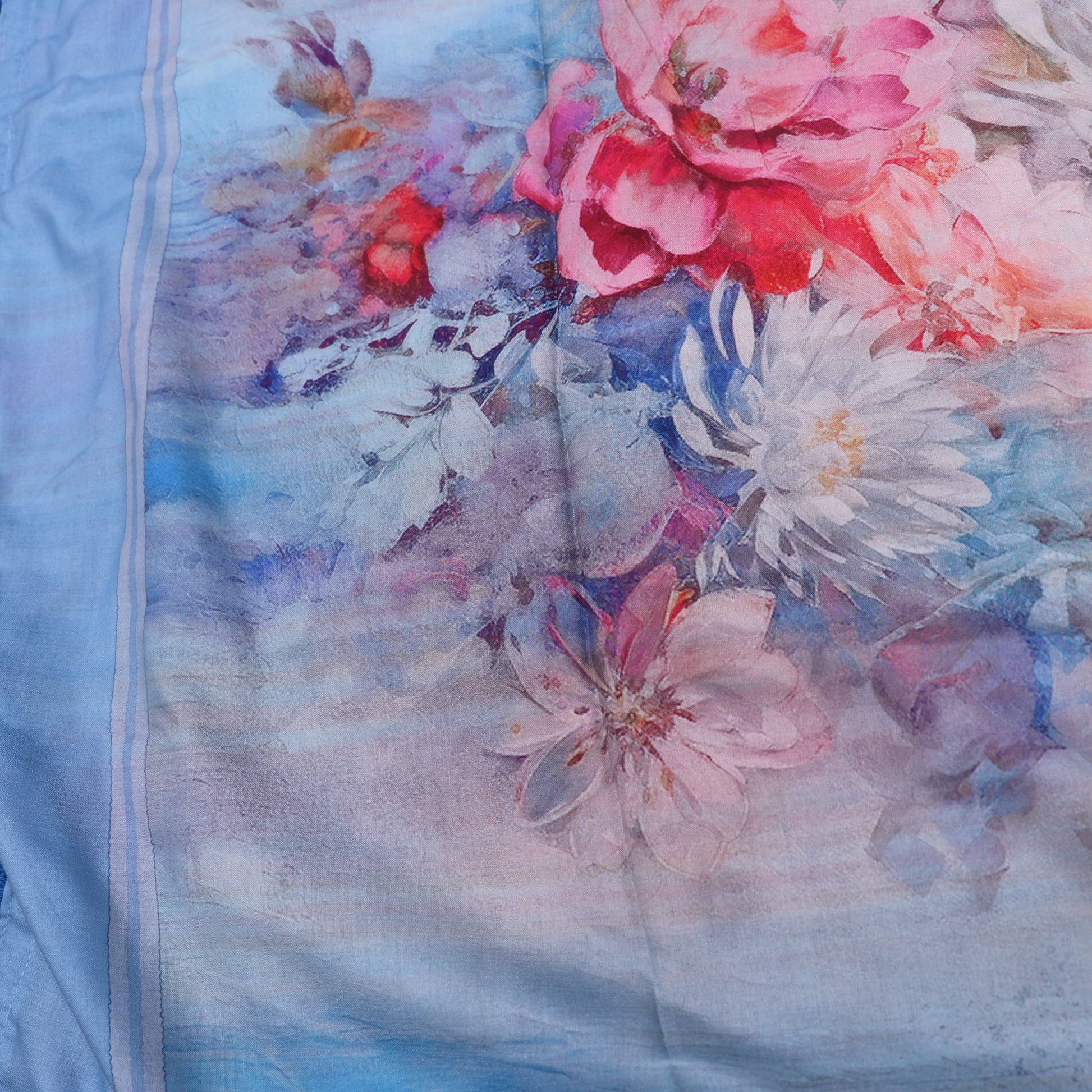 Fancy Saree  Blue  Colour - Vaishali Silks