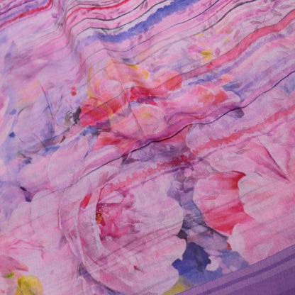 Favcy Saree  Violet  Colour - Vaishali Silks