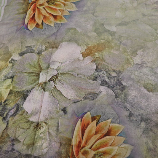 Fancy  Saree Green Colour - Vaishali Silks
