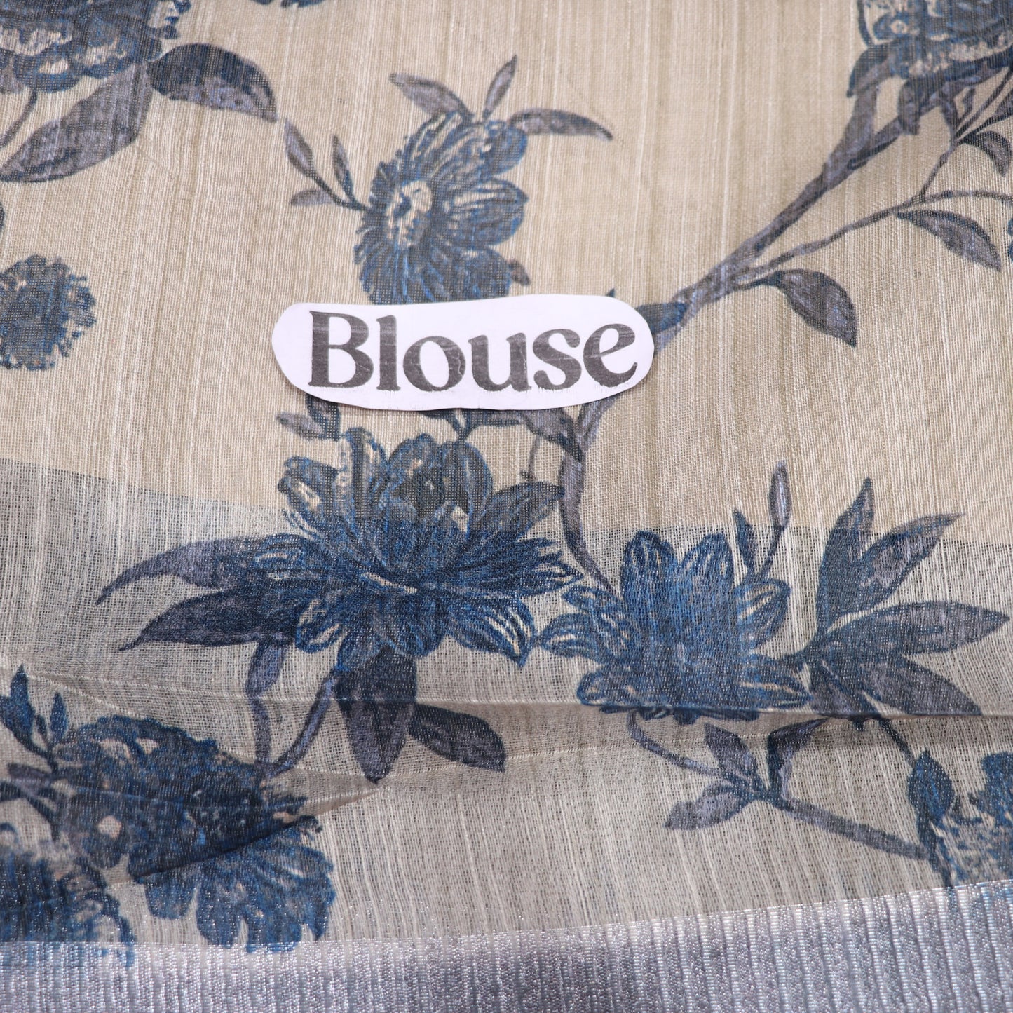 Fancy  Saree  Gray Colour - Vaishali Silks