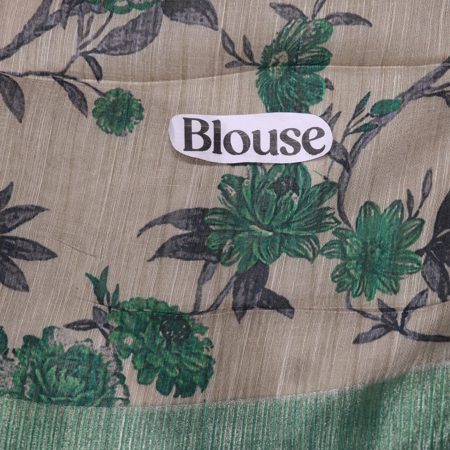 Fancy  Saree  Green Colour - Vaishali Silks