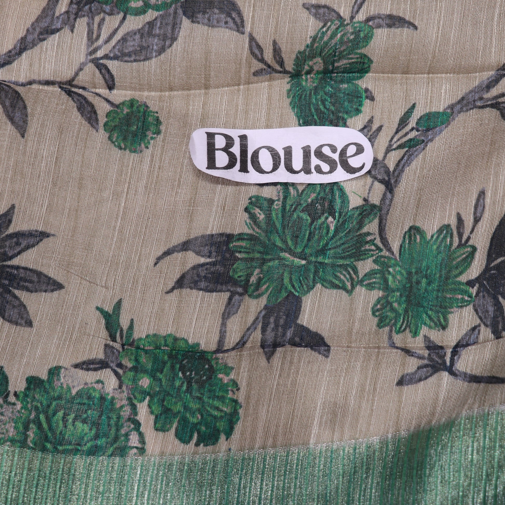 Fancy  Saree  Green Colour - Vaishali Silks