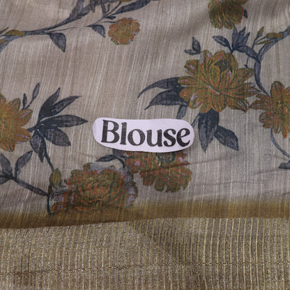 Fancy  Saree  Light  Green  Colour - Vaishali Silks