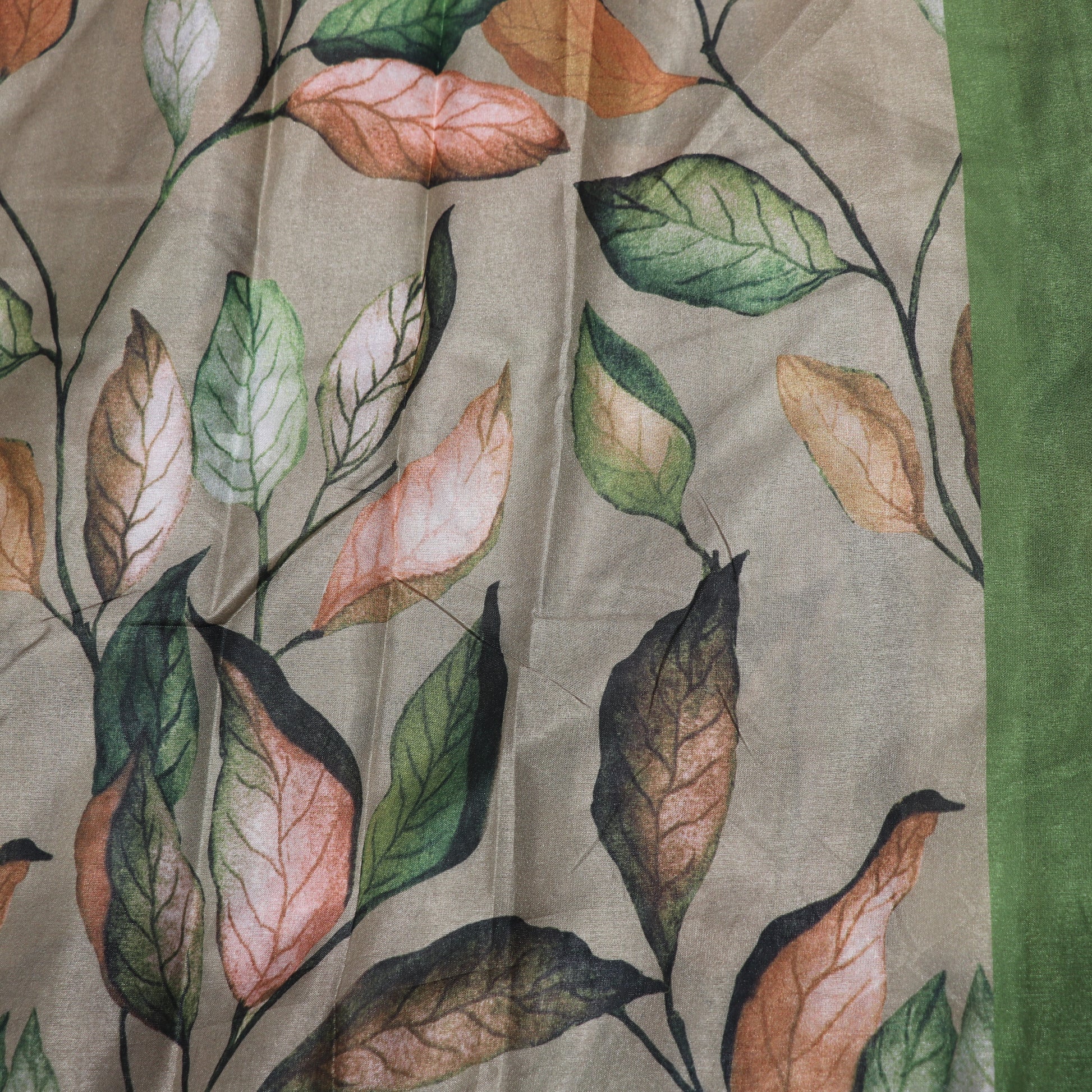 Fancy  Saree  Green  Colour - Vaishali Silks