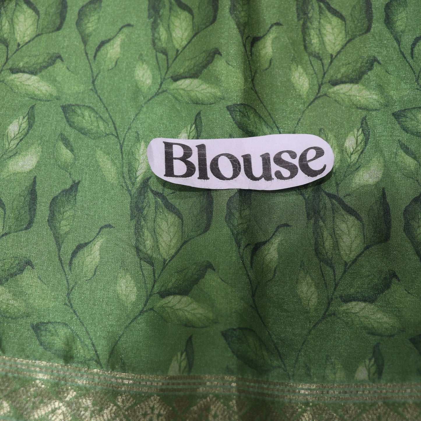 Fancy  Saree  Green  Colour - Vaishali Silks