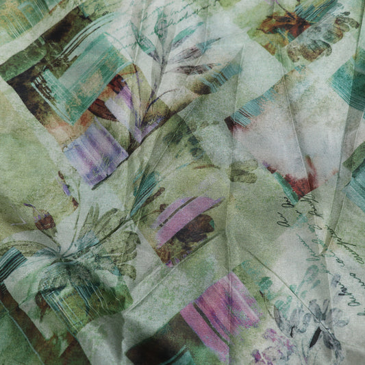 Fancy  Saree   Light Green  colour - Vaishali Silks