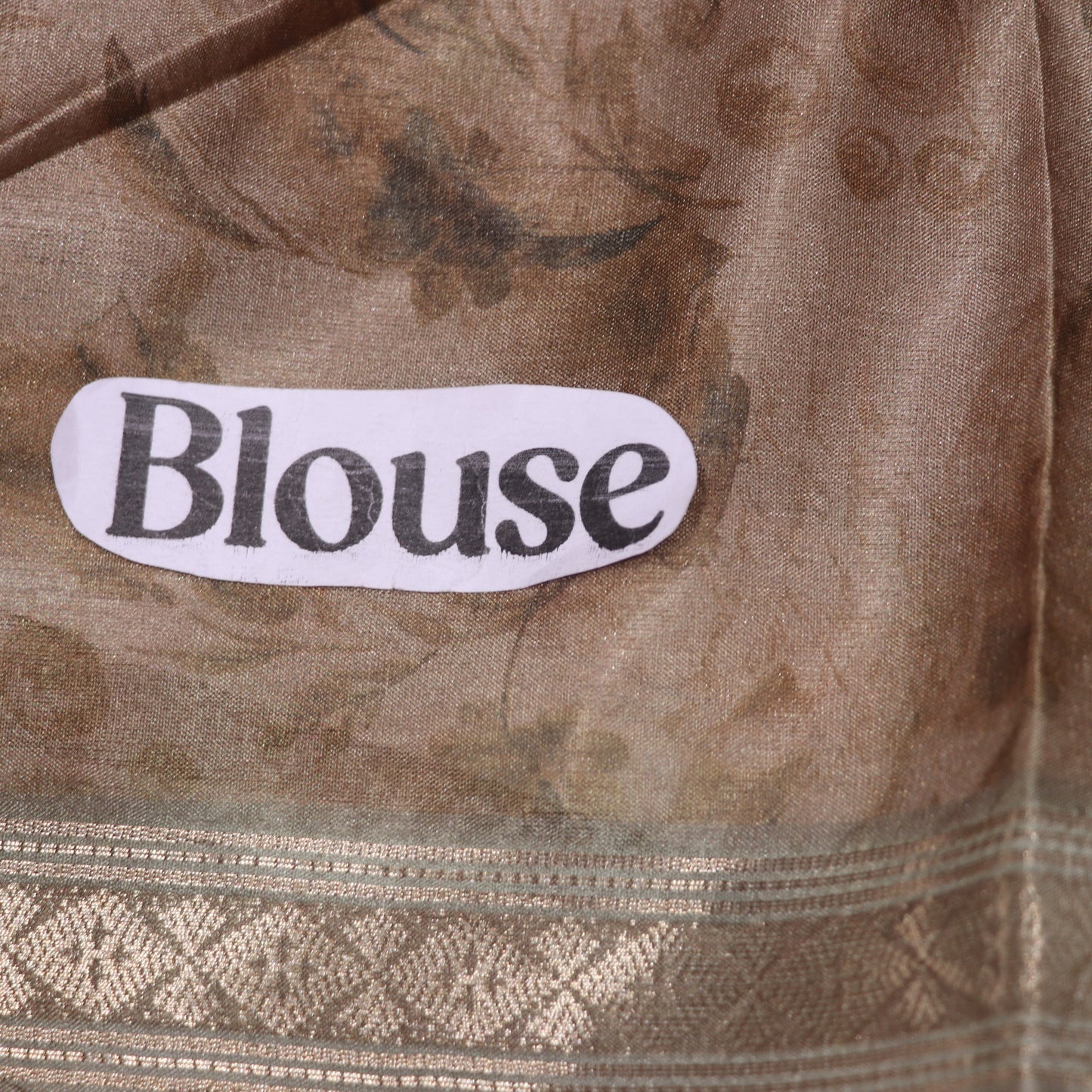 Fancy  Saree Pink  With Brown  Colour - Vaishali Silks