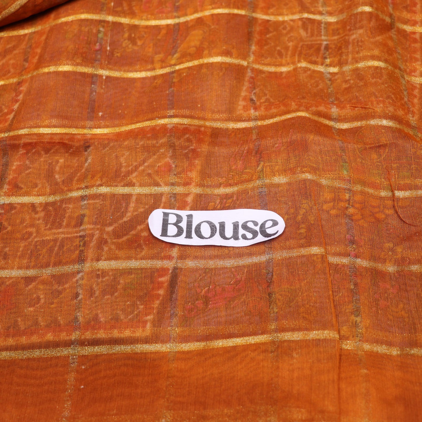 Fancy  Saree  Mustard  Colour - Vaishali Silks
