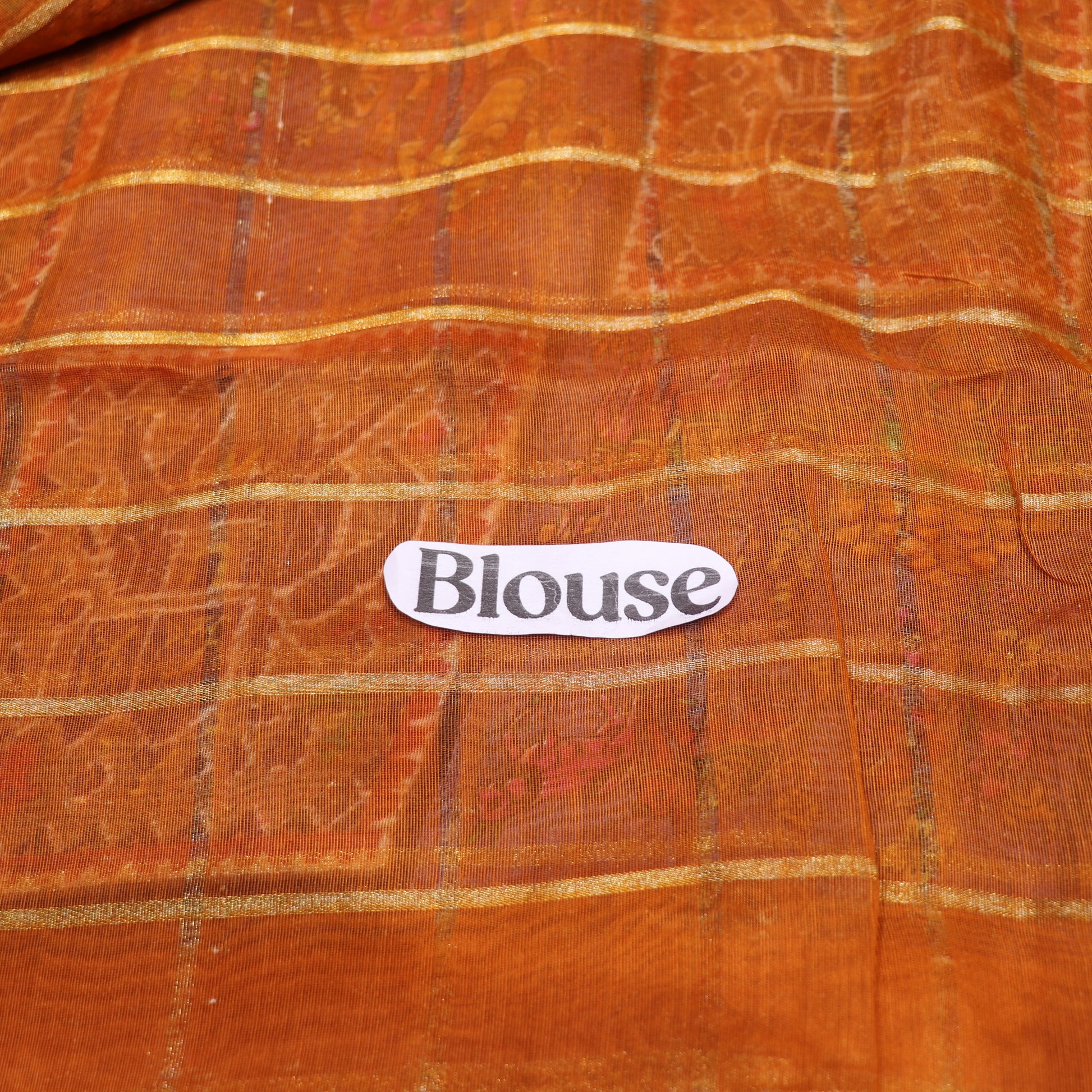Fancy  Saree  Mustard  Colour - Vaishali Silks