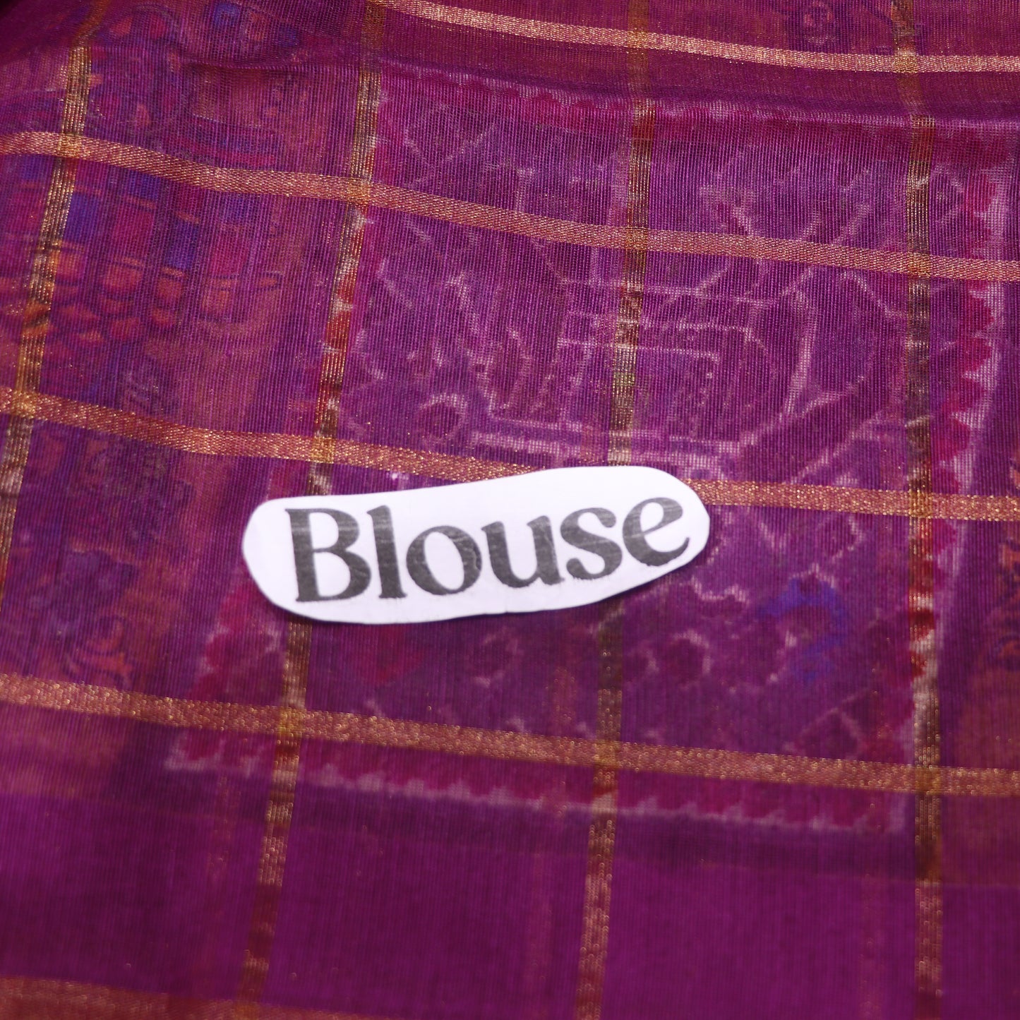 Fancy  Saree   Violet  Colour - Vaishali Silks