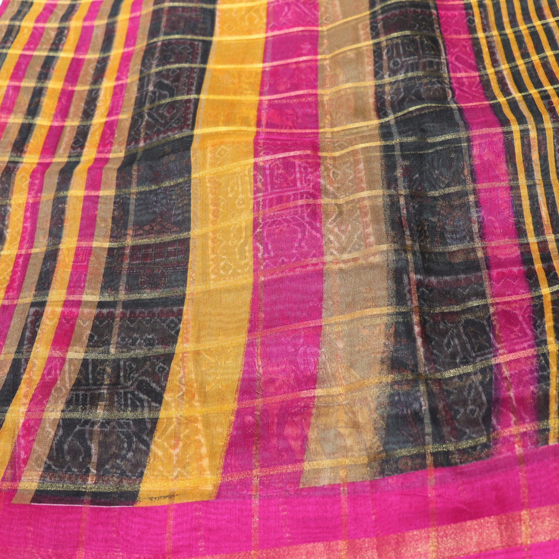 Fancy  Saree Pink Colour - Vaishali Silks