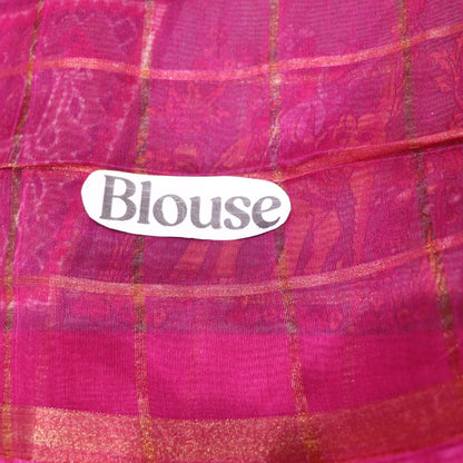 Fancy  Saree Pink Colour - Vaishali Silks
