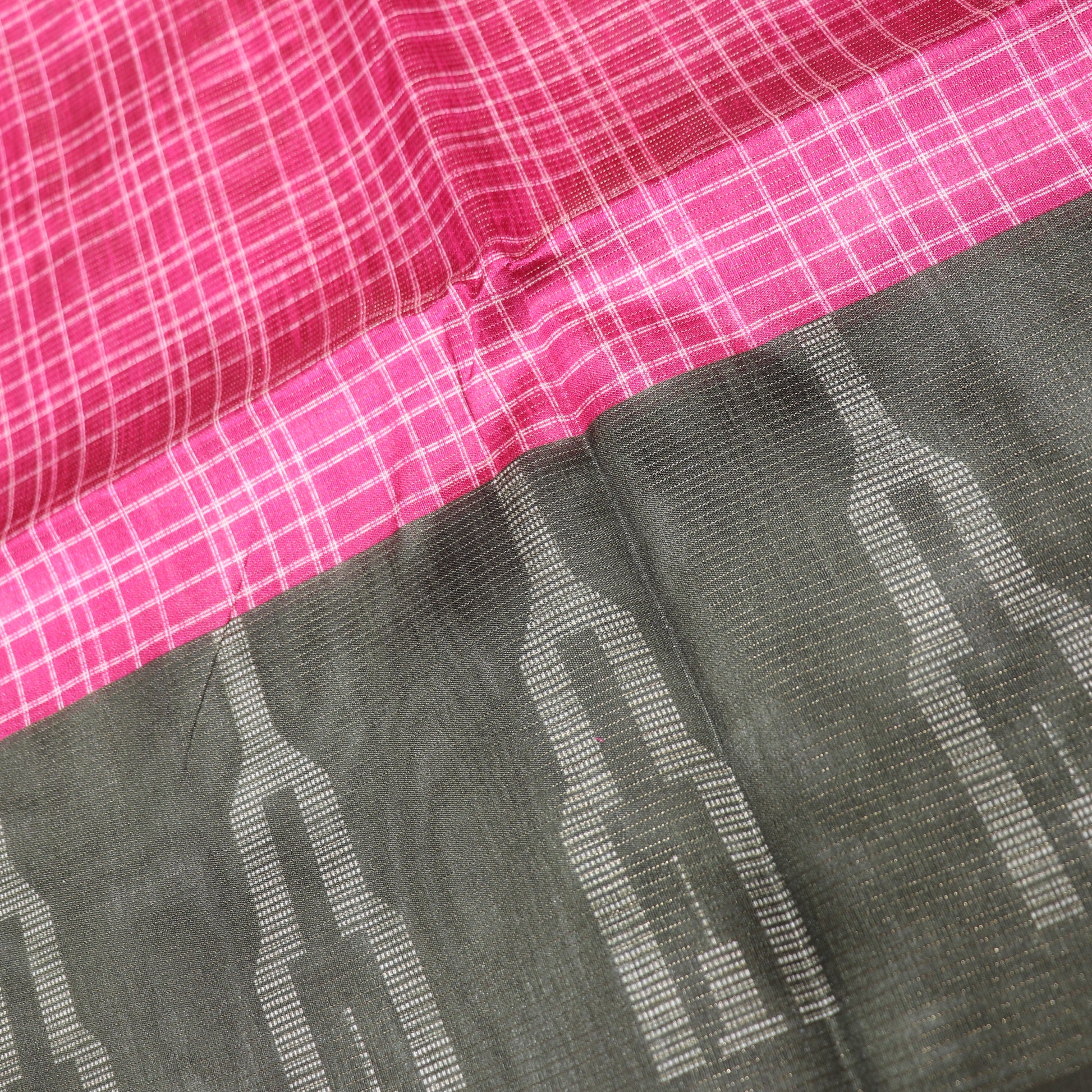 Fancy  Saree  Pink With Gray Colour - Vaishali Silks