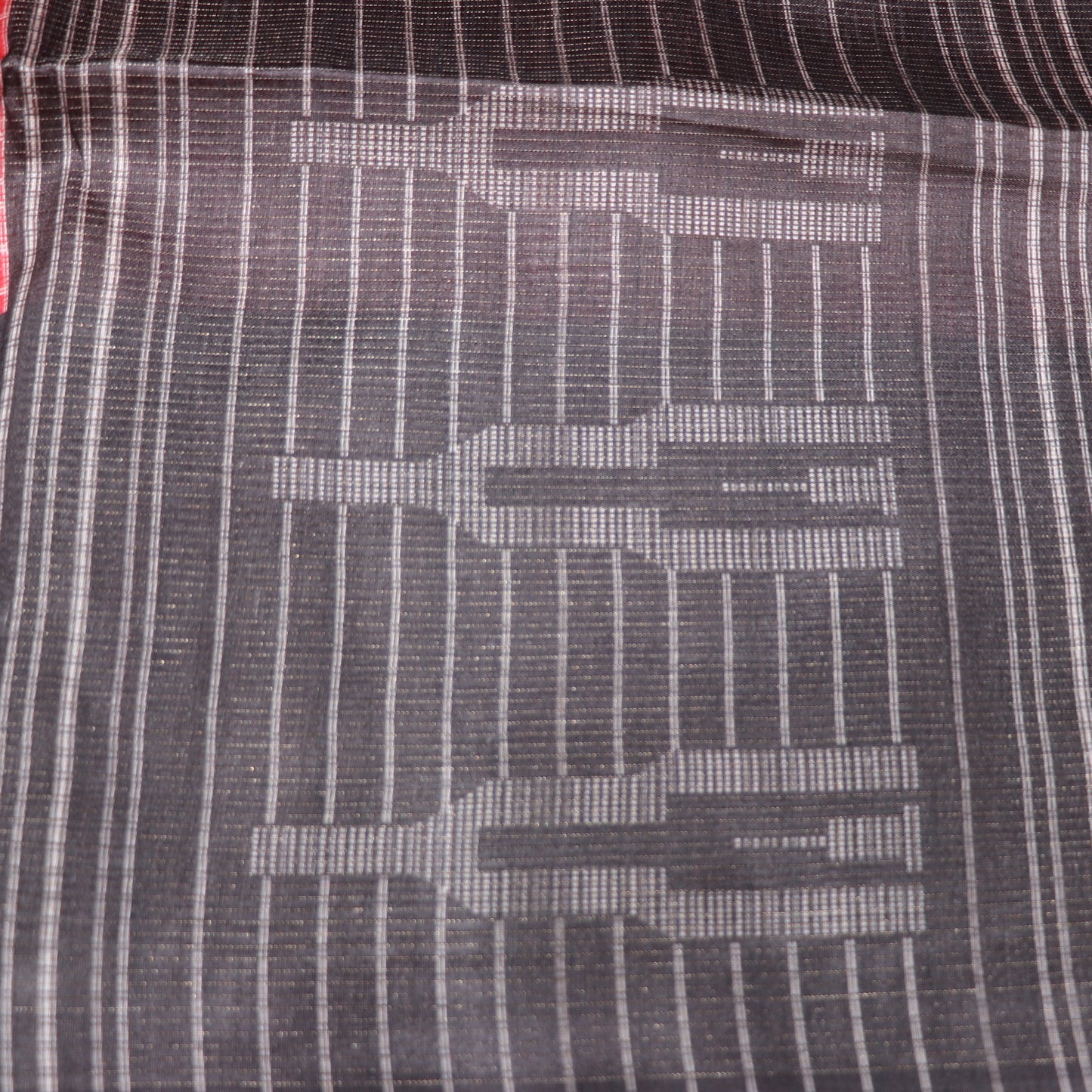 Fancy  Saree Red And Black  Colour - Vaishali Silks