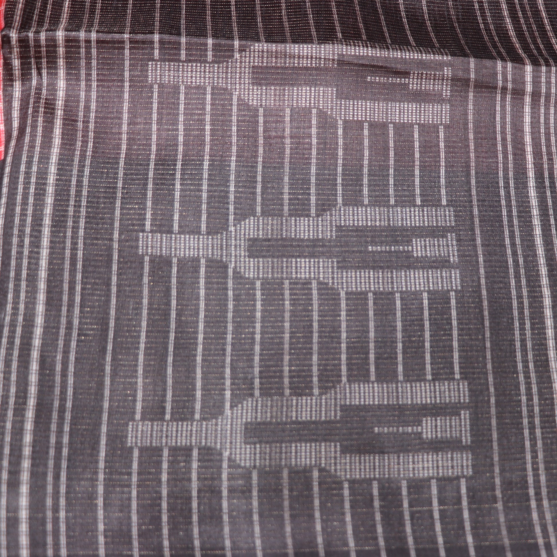Fancy  Saree Red And Black  Colour - Vaishali Silks