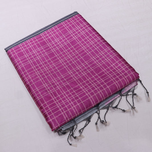 Fancy  Saree  pink With  Black Colour - Vaishali Silks
