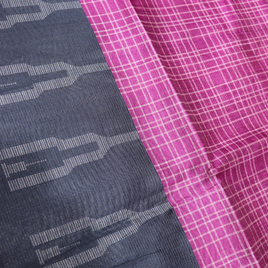 Fancy  Saree  pink With  Black Colour - Vaishali Silks