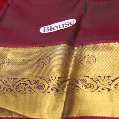 Pure Silk Saree Green Colour - Vaishali Silks