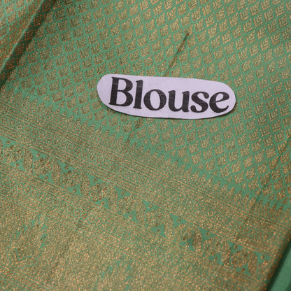Pure Silk Saree Green Colour - Vaishali Silks