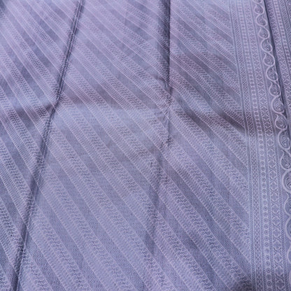 Pure silk  Blue with  Lavendar  Colour - Vaishali Silks