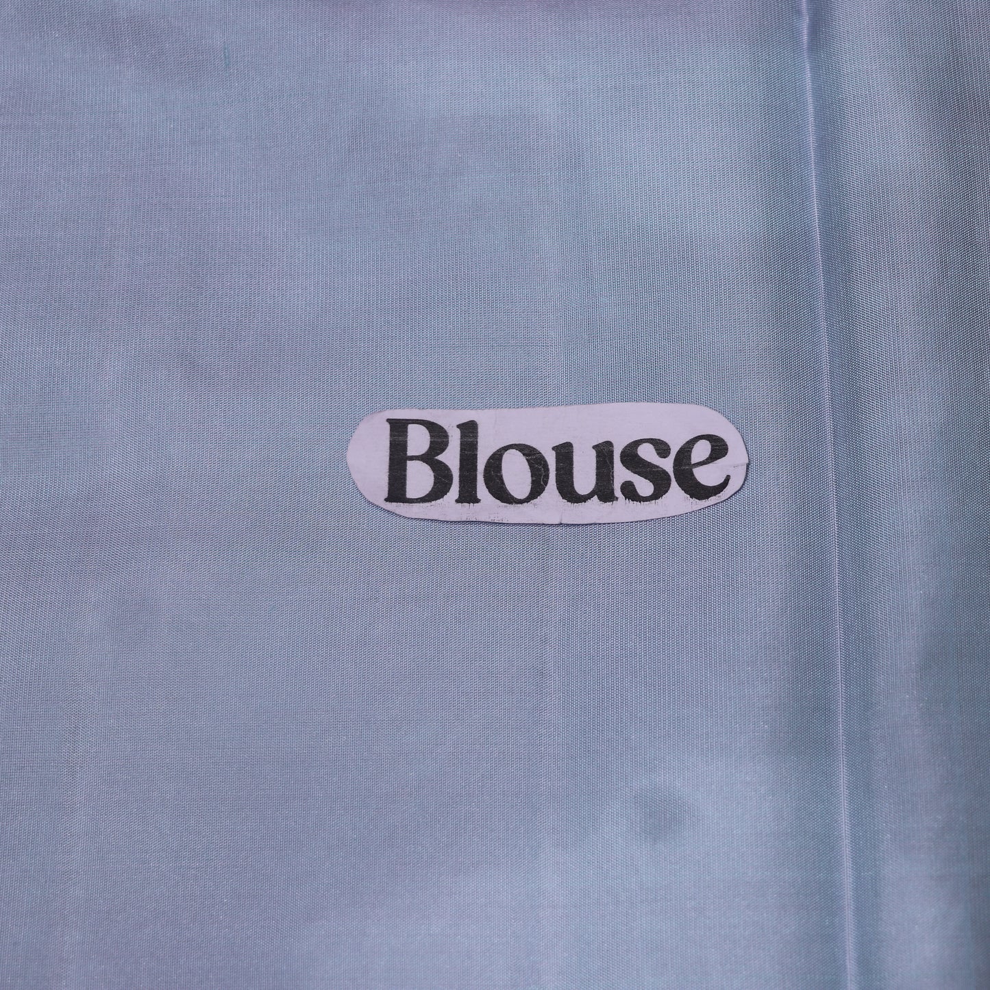 Pure silk  Blue with  Lavendar  Colour - Vaishali Silks