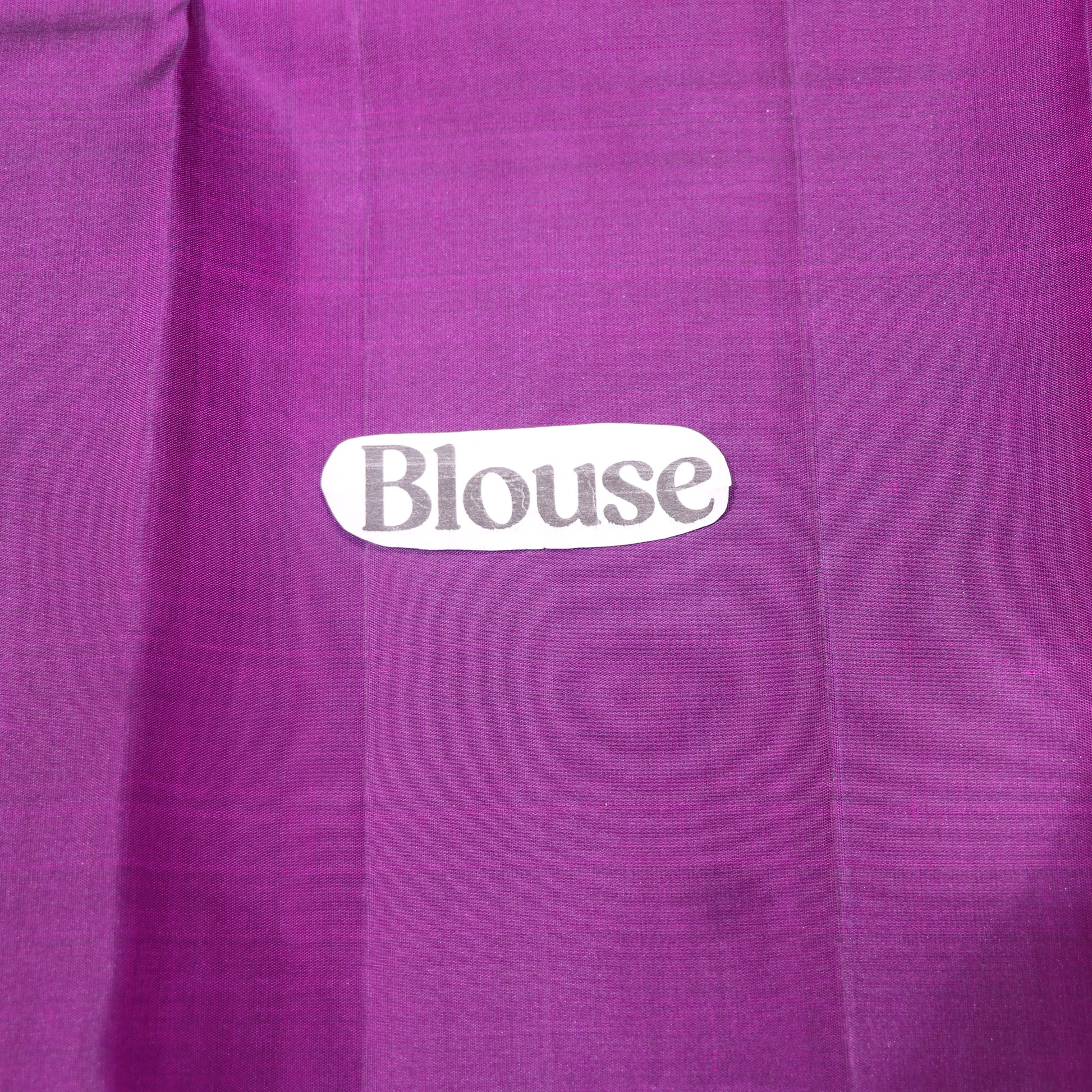 Pure silk Green with Vilote Colour - Vaishali Silks