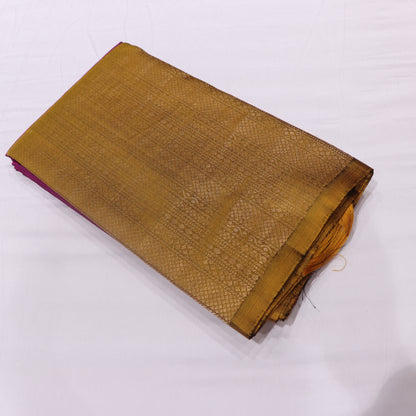 Pure silk  Vilote  With  Mustred Colour - Vaishali Silks