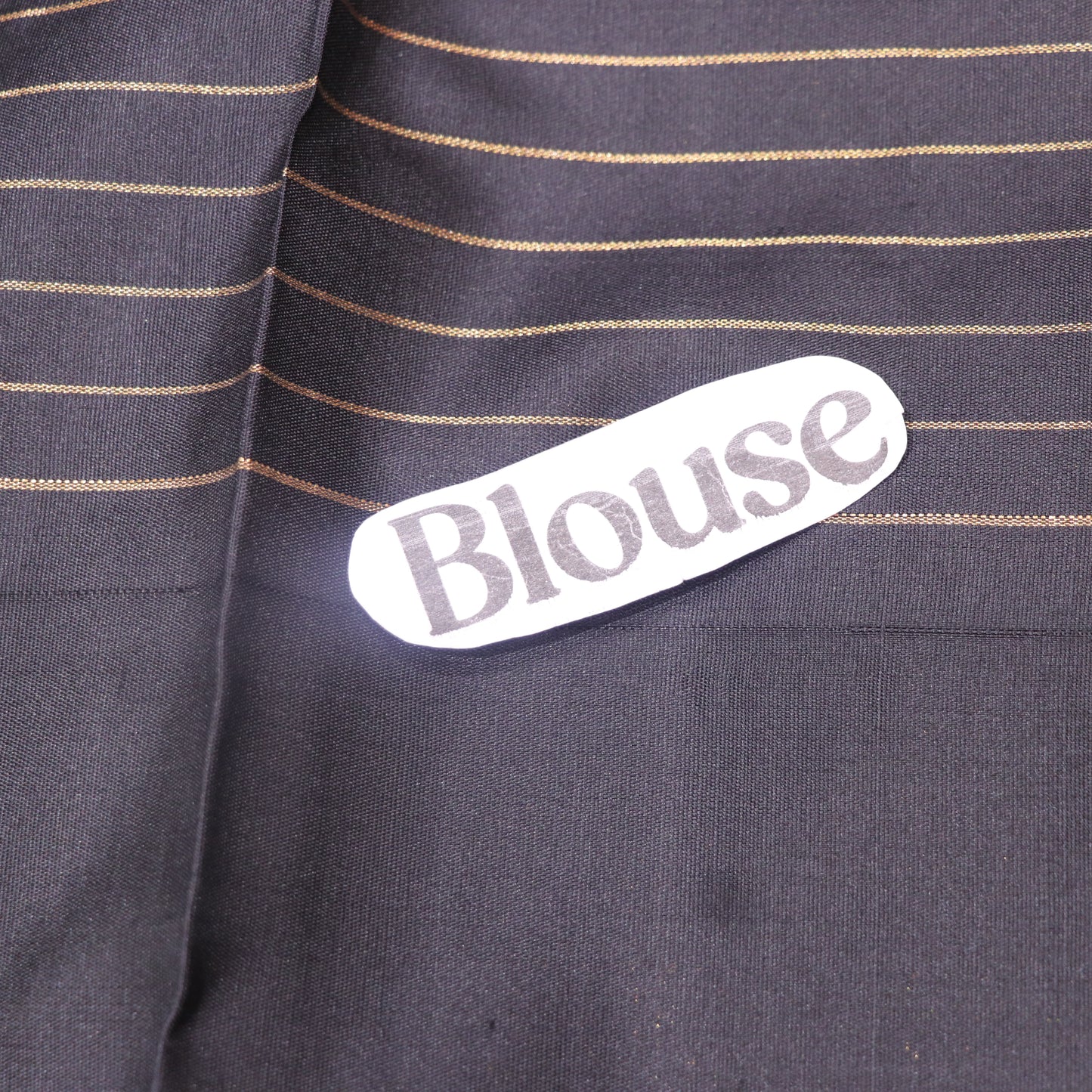 Pure Silk Peach  With Black Colour - Vaishali Silks