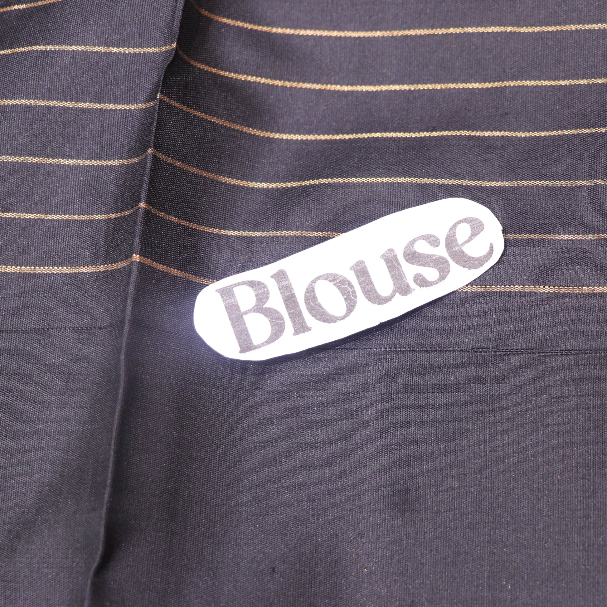 Pure Silk Peach  With Black Colour - Vaishali Silks