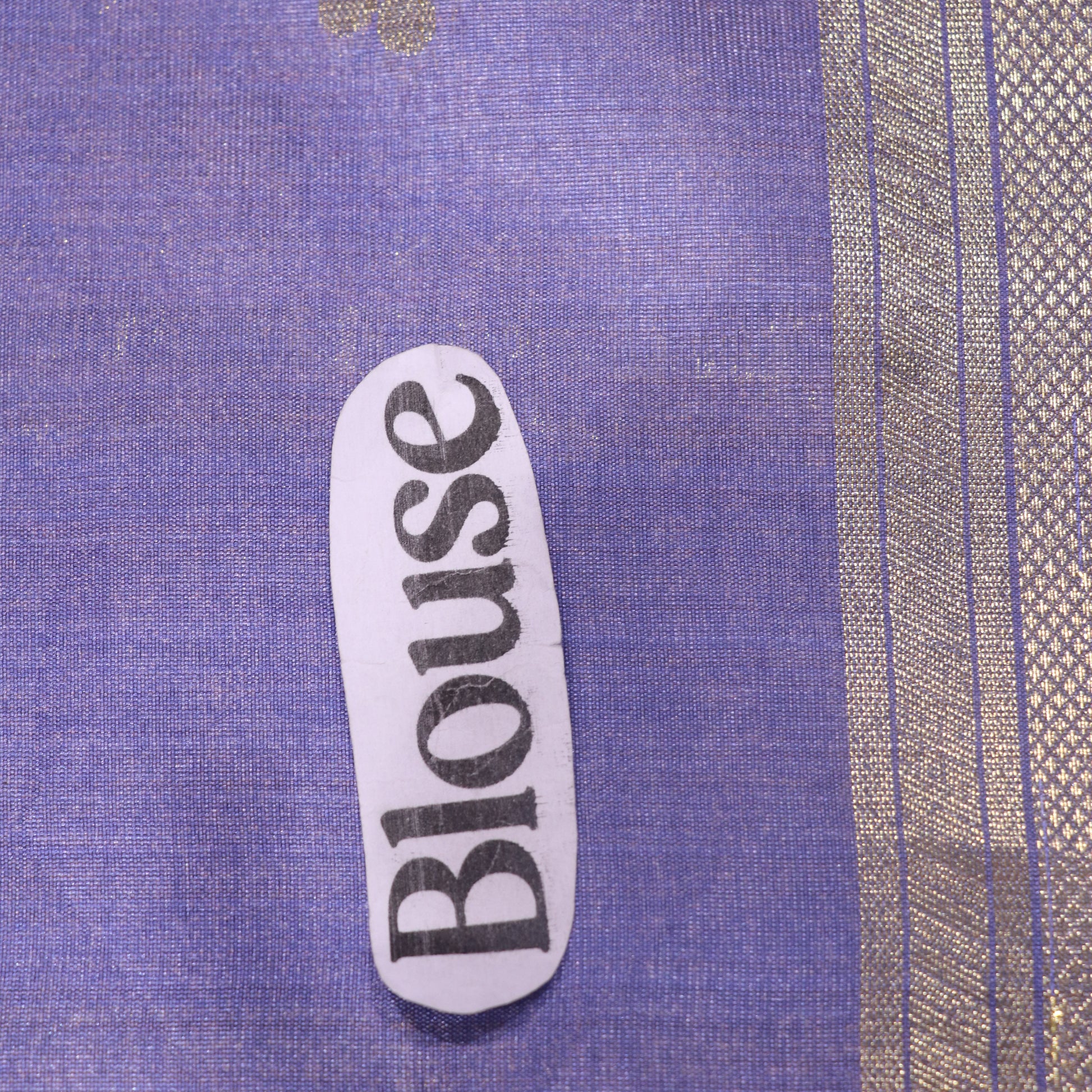 Fancy saree Violet  with Pink Colour - Vaishali Silks