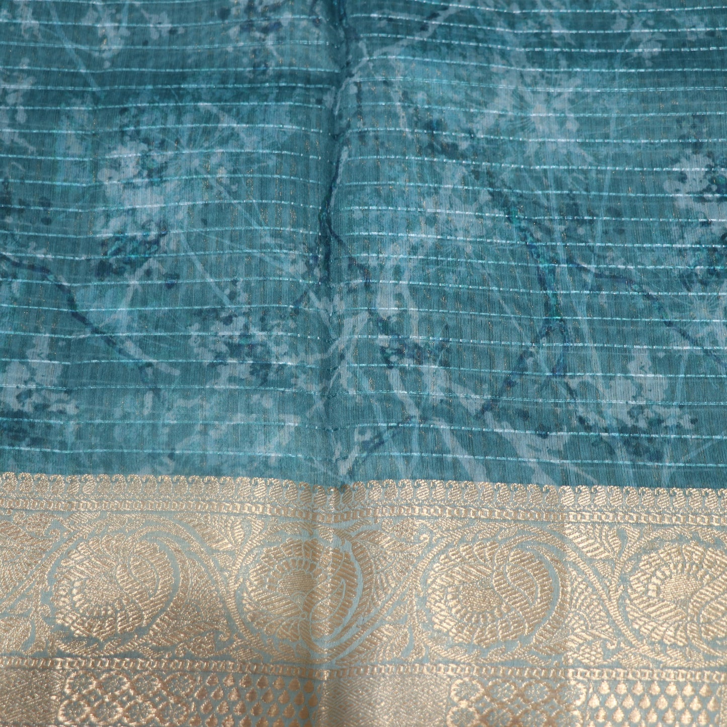 Fancy saree Blue Colour - Vaishali Silks