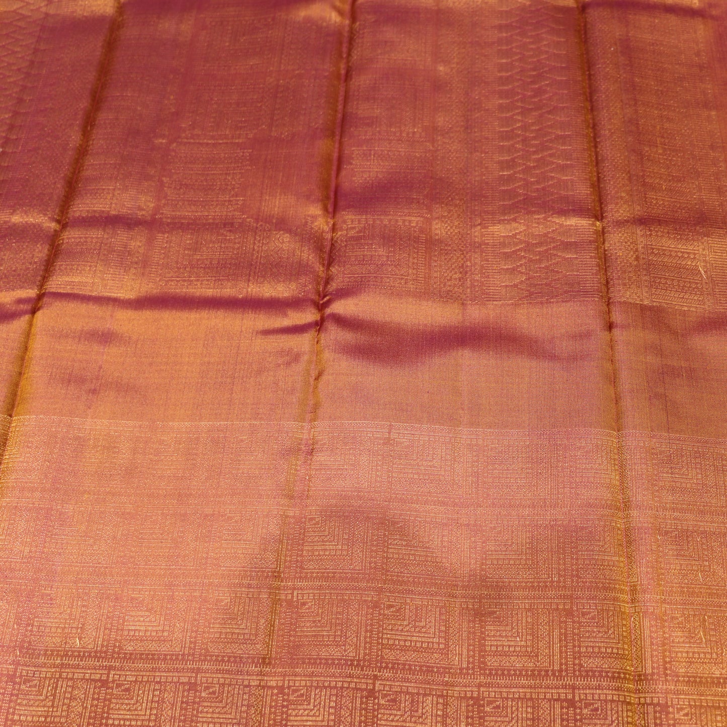 Pure Silk  Saree  Mustard With brown Colour - Vaishali Silks