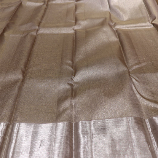 Pure Silk  Saree   Light Green  Colour - Vaishali Silks