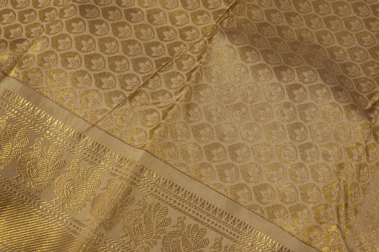 Silk Saree checks design