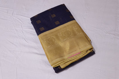 Silk Saree checks design