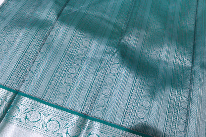 Silk  saree   maroon with Green