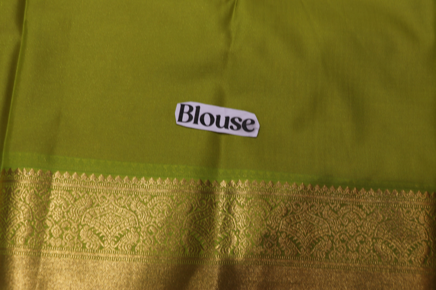 Silk  saree  Oranga With  Green